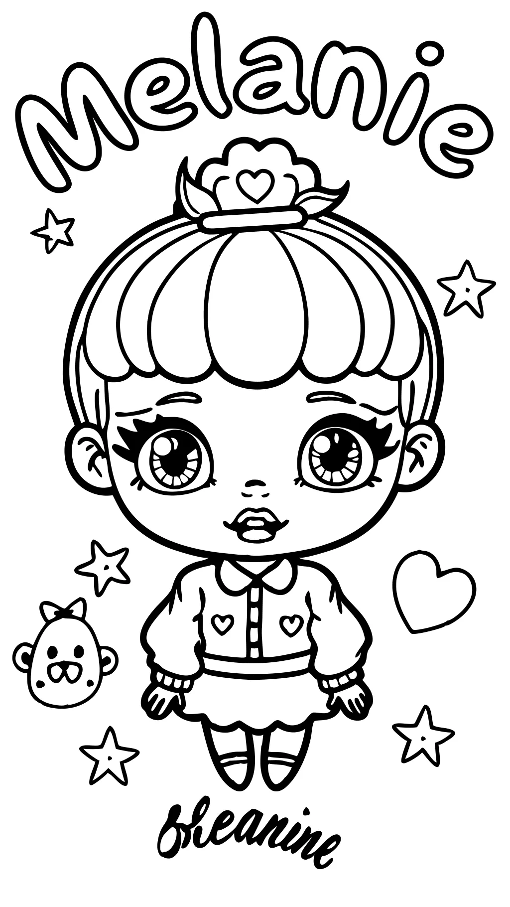 coloring pages melanie martinez